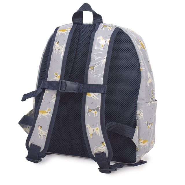 アウトレット LAURA ASHLEY リュックサック(チェストベルト付き) DOGS with Royal Navy