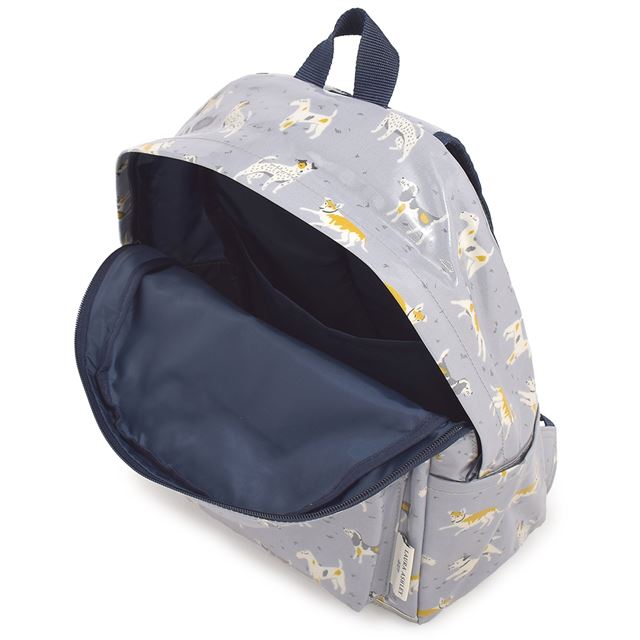 アウトレット LAURA ASHLEY リュックサック(チェストベルト付き) DOGS with Royal Navy