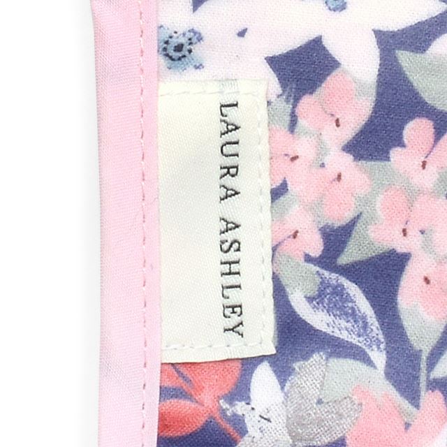 ゆうパケット対応 アウトレット LAURA ASHLEY お食事エプロン スタイ・ビブタイプ Floret