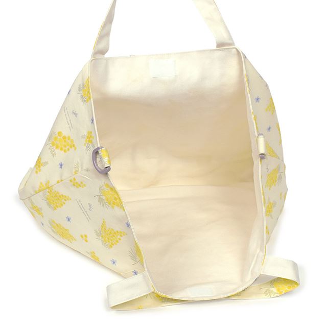 アウトレット レッスンバッグ マチ付き ミモザフルール