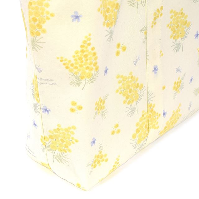 アウトレット レッスンバッグ マチ付き ミモザフルール