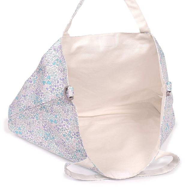 アウトレット レッスンバッグ マチ付き フローラルオアシス