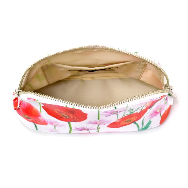 アウトレット ラウンドポーチ スモール スカーレットポピー