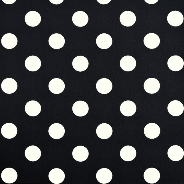 ゆうパケット対応 アウトレット 消臭おむつポーチ ファスナータイプ polka dot large(broadcloth・black)