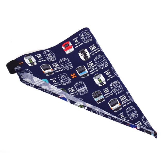 アウトレット 子どもエプロン(100～120cm) 電車コレクション※JR東日本商品化許諾済