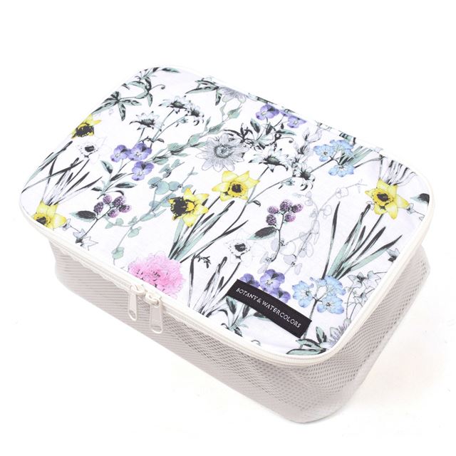 ゆうパケット対応 アウトレット トラベルポーチSサイズ ボタニカルガーデン