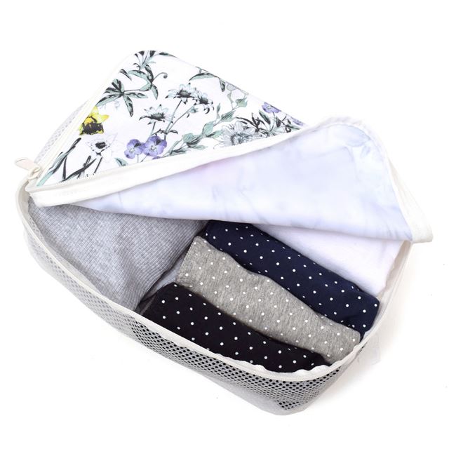 ゆうパケット対応 アウトレット トラベルポーチSサイズ ボタニカルガーデン