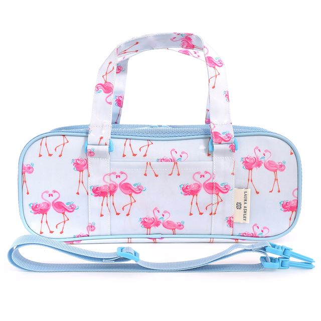 アウトレット LAURA ASHLEY 画材・絵の具バッグ Pretty Flamingo