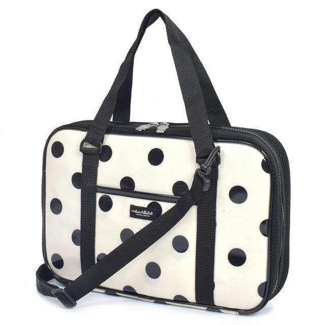 アウトレット decor PolkaDot 書道・習字バッグ polka dot large(twill・white)