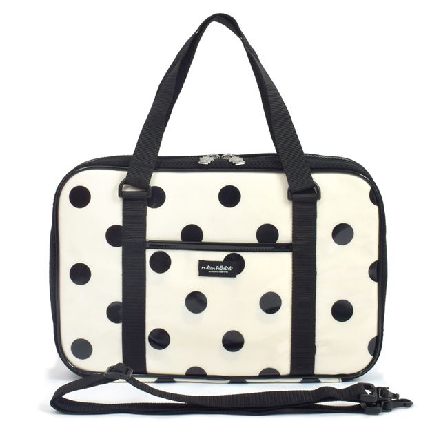 アウトレット decor PolkaDot 書道・習字バッグ polka dot large(twill・white)