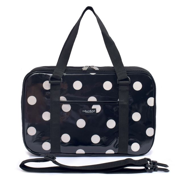 アウトレット decor PolkaDot 書道・習字バッグ polka dot large(twill・black)