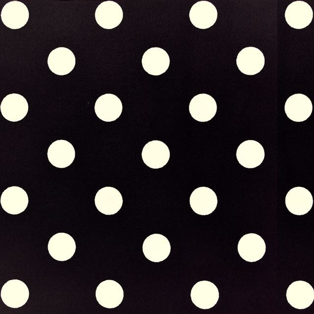 アウトレット decor PolkaDot 書道・習字バッグ polka dot large(twill・black)