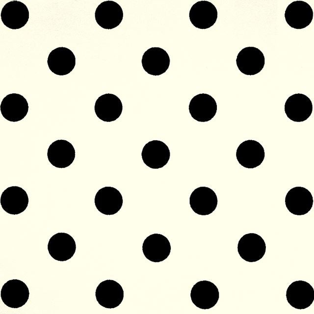 アウトレット decor PolkaDot 裁縫・ソーイングバッグ polka dot large(twill・white)