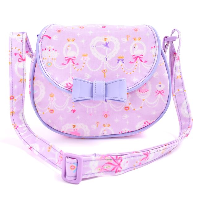 アウトレット ポシェット レース模様にprettyバレリーナ(ラベンダー)