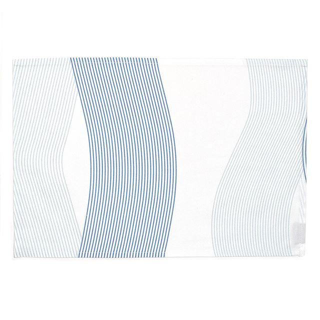 ゆうパケット対応 アウトレット ランチョンマット 2枚セット 綿100％ (30cm×44cm) スタンダードタイプ ウォーターフロー