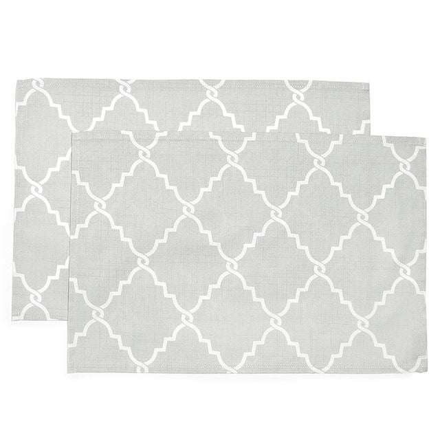 ゆうパケット対応 アウトレット ランチョンマット 2枚セット 綿100％ (30cm×44cm) スタンダードタイプ モロッコパターン