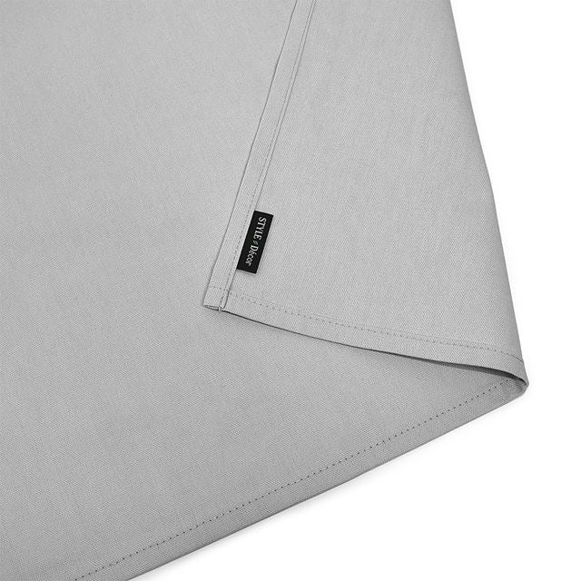 ゆうパケット対応 アウトレット ランチョンマット 2枚セット 綿100％ (30cm×44cm) スタンダードタイプ 無地オックス・フロストグレイ