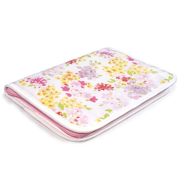 ゆうパケット対応 アウトレット LAURA ASHLEY 母子手帳ケース(ファスナータイプ) Amelie