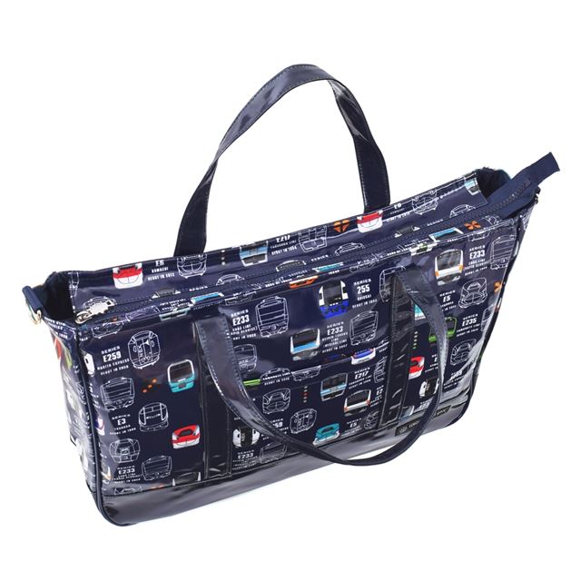 アウトレット レッスンバッグ マチ付きファスナー 電車コレクション※JR東日本商品化許諾済