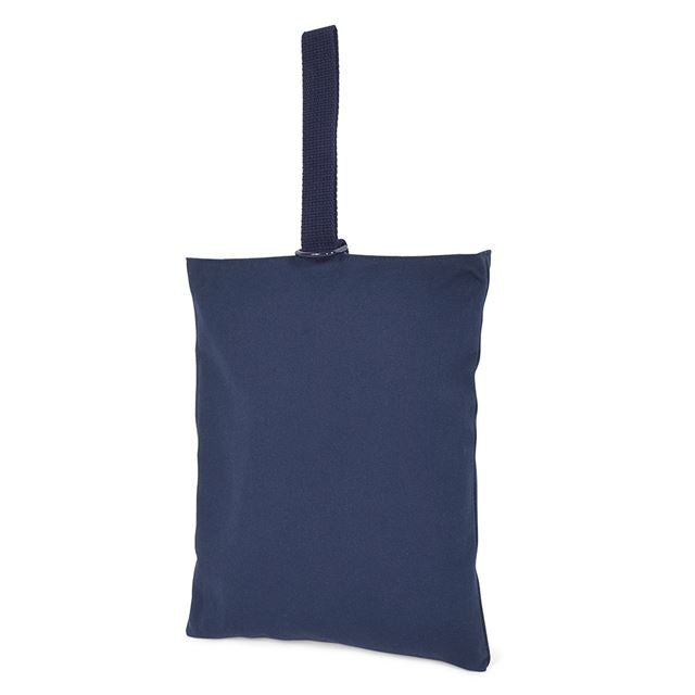 アウトレット シューズケース リバーシブル ピンストライプ・インディゴ