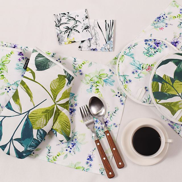 アウトレット ミトン ボタニカルリーフ