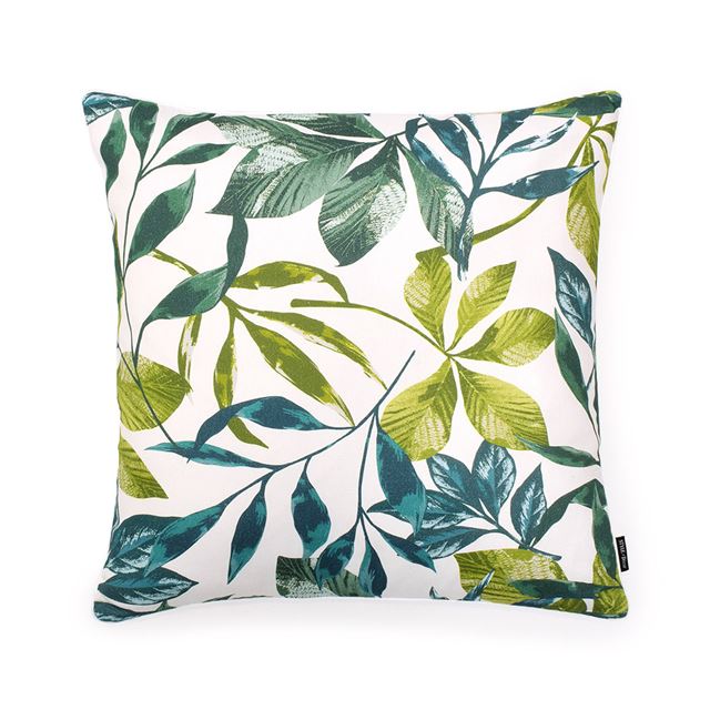 アウトレット クッションカバー 2枚セット 綿100％ (45cm×45cm) スタンダードタイプ ボタニカルリーフ