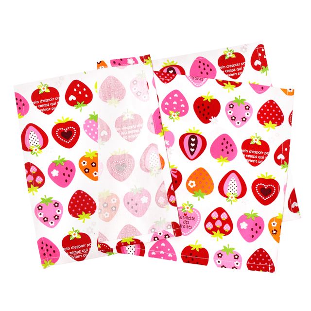 アウトレット ランチョンマット(25cm×35cm) 2枚セット スイートストロベリーコレクション