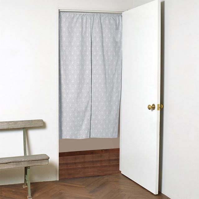 アウトレット 間仕切りカーテン・のれん (86cm×150cm)  シルバーライト