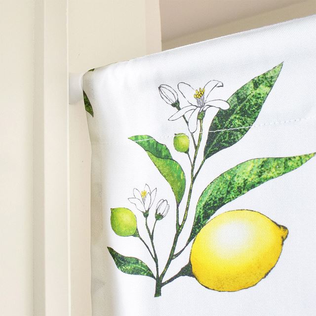 アウトレット 間仕切りカーテン・のれん (86cm×150cm)  シトラスレモン