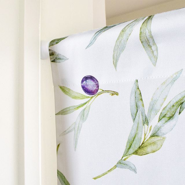 アウトレット 間仕切りカーテン・のれん (86cm×180cm)  オリーブツリー