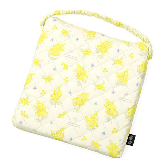 アウトレット ざぶとん キルティング ミモザフルール