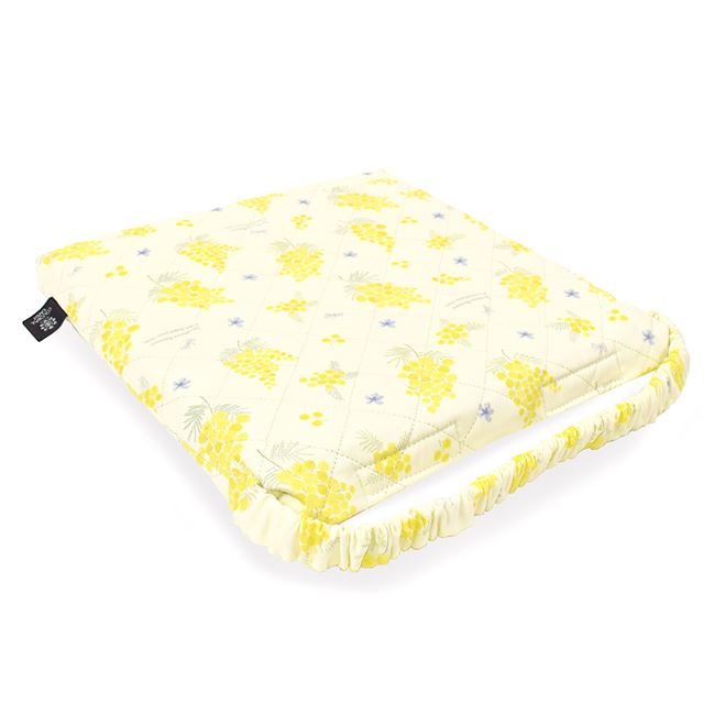 アウトレット ざぶとん キルティング ミモザフルール