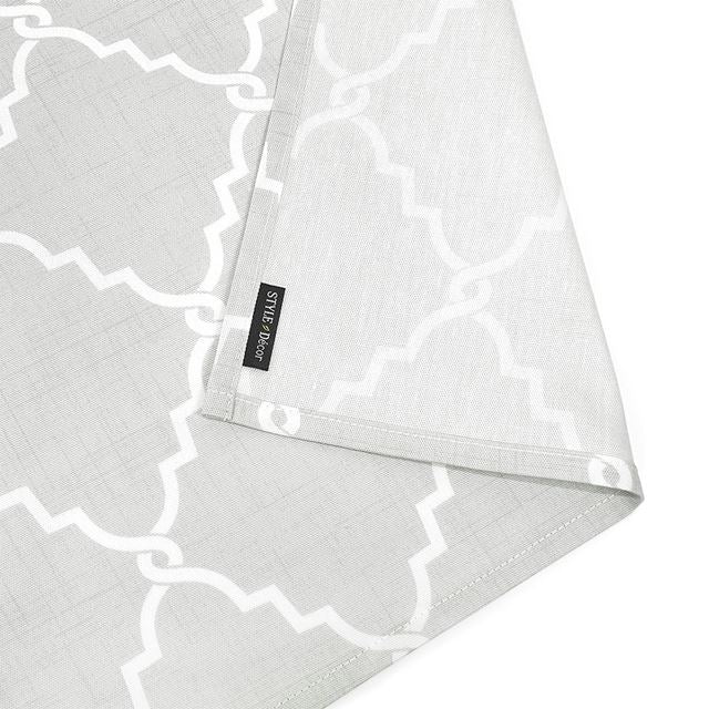 アウトレット カフェカーテン 綿100% (47cm×100cm) スタンダードタイプ モロッコパターン