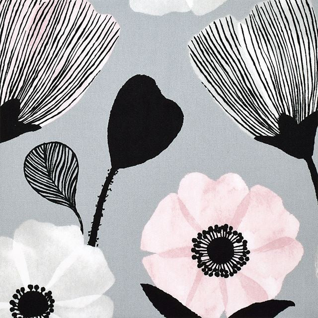 アウトレット カフェカーテン 綿100% (72cm×100cm) スタンダードタイプ ノルディックガーデン