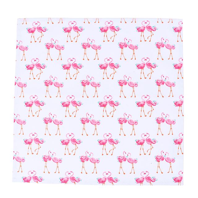 アウトレット LAURA ASHLEY ランチクロス・給食ナフキン(45cm×45cm) 2枚セット Pretty Flamingo