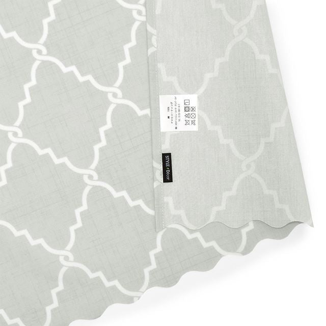 アウトレット カフェカーテン (70cm×100cm) ラミネートタイプ モロッコパターン