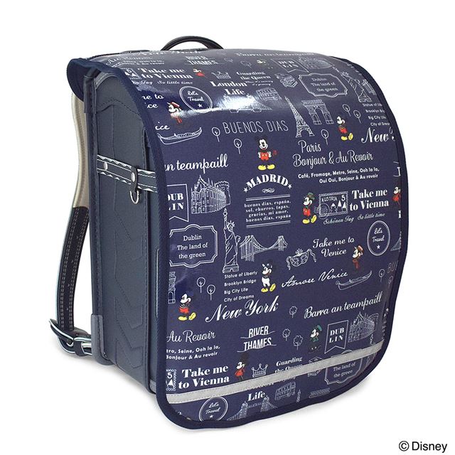 アウトレット ディズニー / ランドセルカバー 反射材(リフレクター)付き / Mickey Mouse / LET’S TRAVEL / ミッキーマウス /