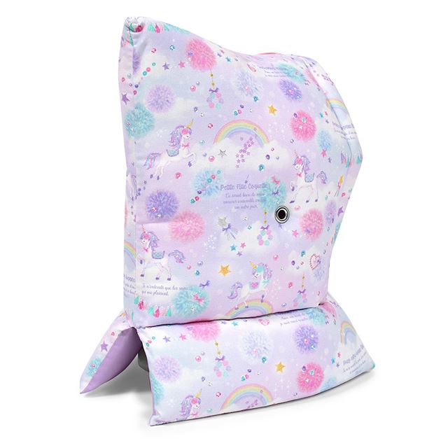 アウトレット 防災頭巾(椅子固定ゴム付き) ユニコーンファンタジー