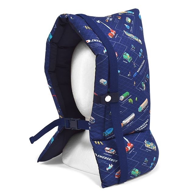 アウトレット 防災頭巾(椅子固定ゴム付き) クルマ社会の交通インフラ