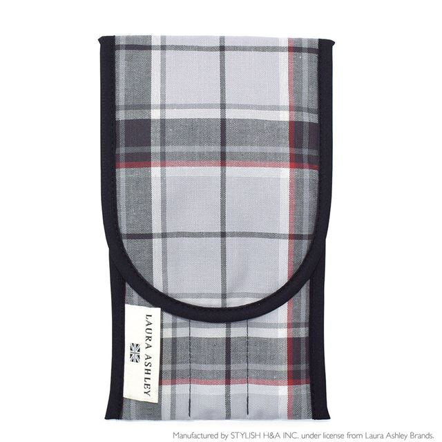 アウトレット LAURA ASHLEY カトラリーケース Highland check