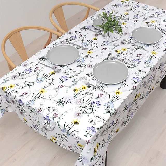 アウトレット テーブルクロス (120cm×150cm) スタンダードタイプ 綿100% ボタニカルガーデン