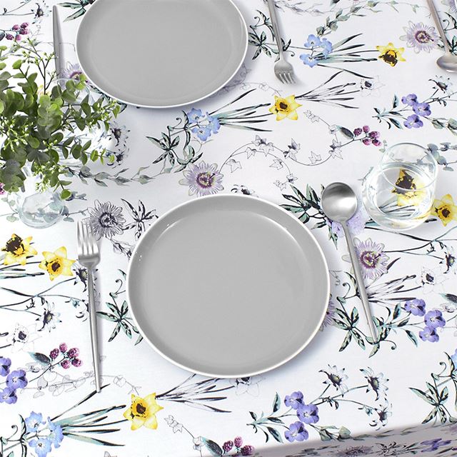 アウトレット テーブルクロス (120cm×150cm) スタンダードタイプ 綿100% ボタニカルガーデン