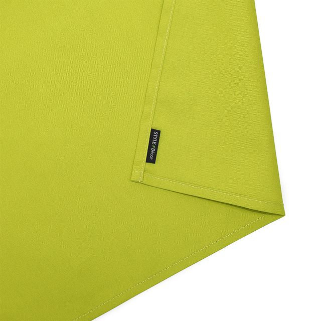 アウトレット テーブルクロス (120cm×150cm) スタンダードタイプ 綿100% 無地オックス・リーフグリーン