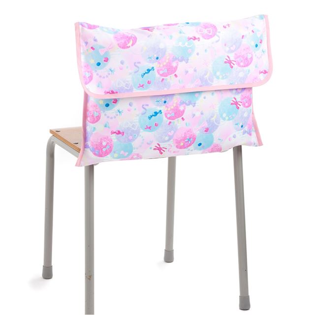 アウトレット 防災頭巾カバー スタンダード(背板幅36cmタイプ) ふわふわキュートなキャンディポップ