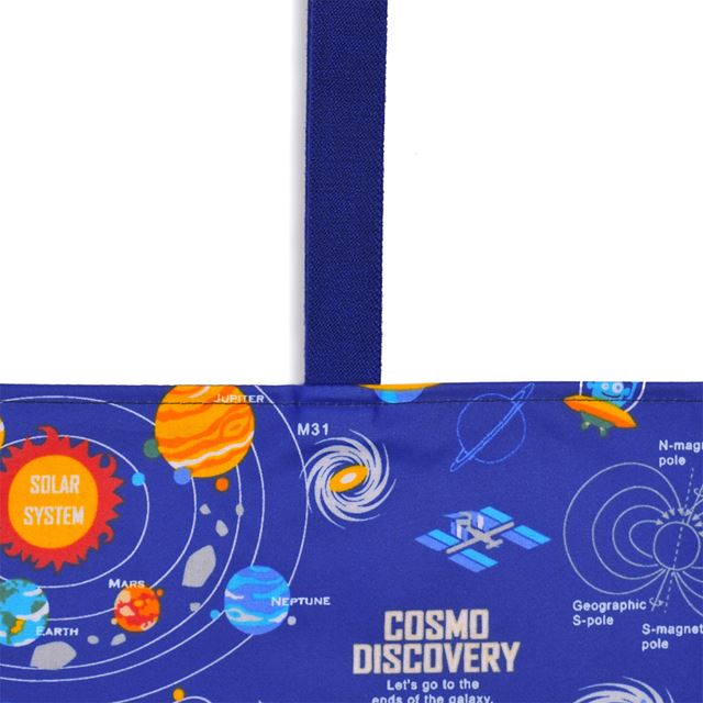 アウトレット レジャーシート 太陽系惑星とコスモプラネタリウム(ロイヤルブルー)