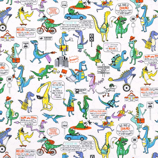 アウトレット キッズウォレット 財布 恐竜タウンは大忙し