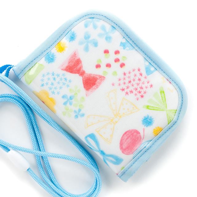 【10%OFF：クリスマスセール】 アウトレット コインケース フラワービーズとふんわりパステルリボン