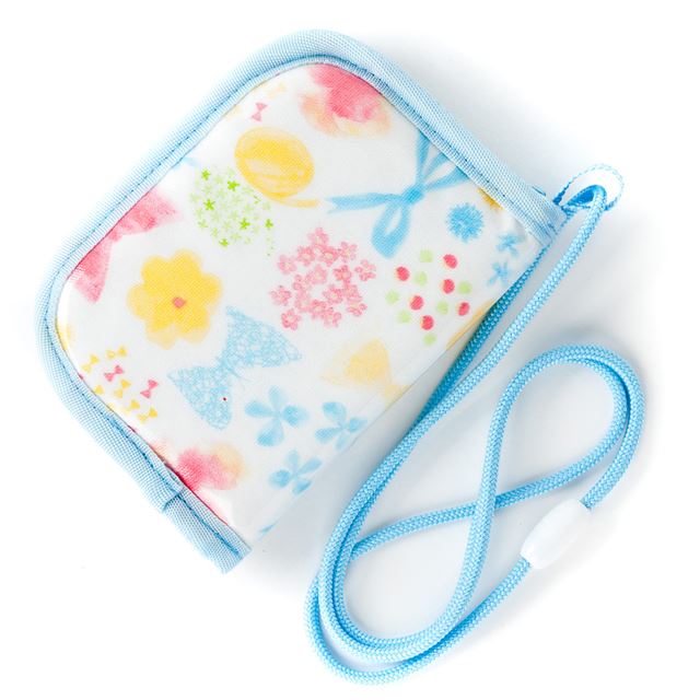 【10%OFF：クリスマスセール】 アウトレット コインケース フラワービーズとふんわりパステルリボン