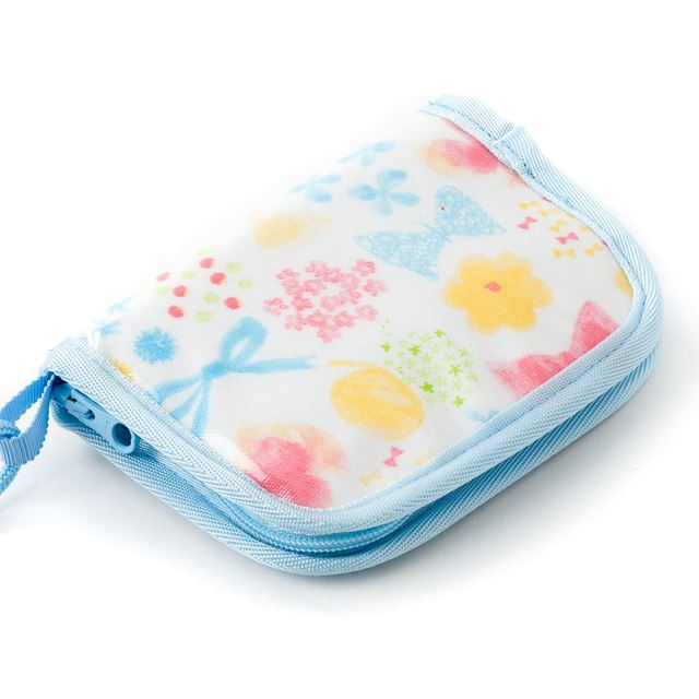 【10%OFF：クリスマスセール】 アウトレット コインケース フラワービーズとふんわりパステルリボン