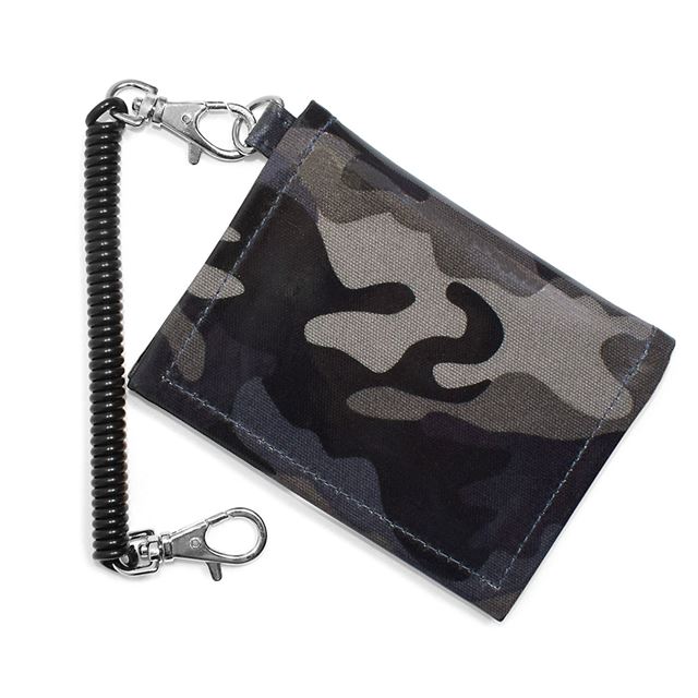 【10%OFF：クリスマスセール】 アウトレット パスケース 迷彩・グレー